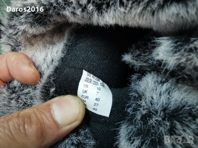 Топли дамски ботуши Skechers 41 номер , снимка 8 - Дамски ботуши - 38641971