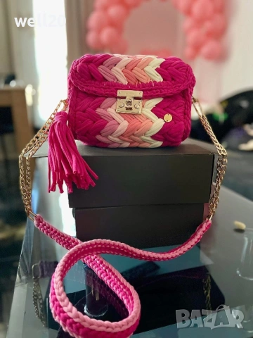 Ръчно плетена чанта