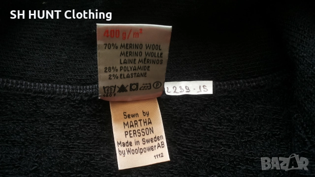 Woolpower Ullfrotte 400 Jacket 70% Merino Wool размер M дебела термо горница 70% Мерино Вълна - 1373, снимка 14 - Пуловери - 51448064