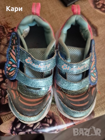 Skechers светещи маратонки 24 номер, снимка 12 - Детски маратонки - 53594031