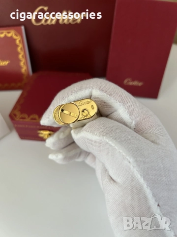 Cartier Panthere запалка с кутия и документи, снимка 3 - Запалки - 55729873