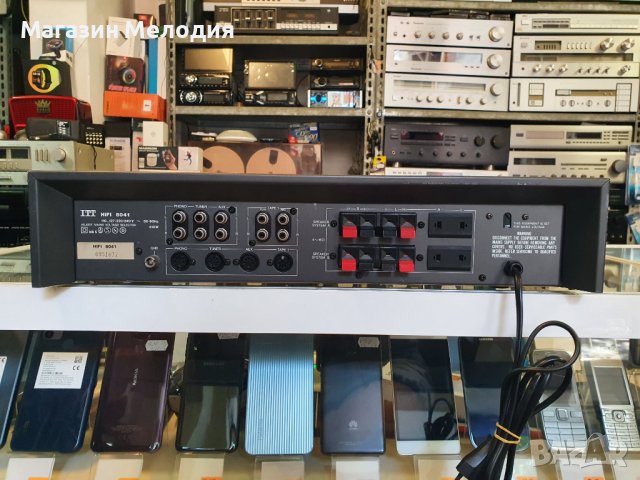 Усилвател ITT 8041 В отлично техническо и визуално състояние. Две по 130 вата музикална , снимка 9 - Ресийвъри, усилватели, смесителни пултове - 41001099