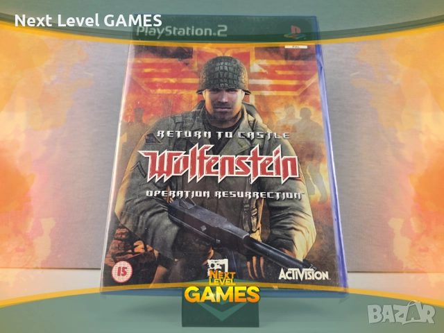 Игра за PlayStation 2 - Return to Castle Wolfenstein Operation Resurrection - без книжка PS2 - 20 лв