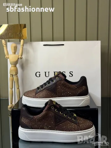 36 номер Guess обувки в кафяво, снимка 4 - Маратонки - 55851259