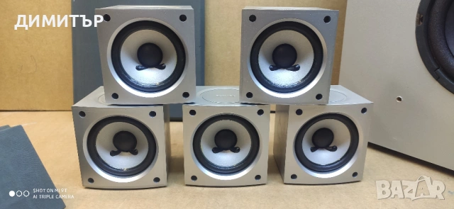 съраунд система 5+1 Philips SW3000/00s, снимка 3 - Тонколони - 53817150