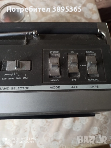 касетофон, снимка 4 - Радиокасетофони, транзистори - 52621904