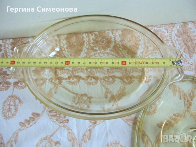 Старо йенско стъкло , снимка 3 - Съдове за готвене - 52432963