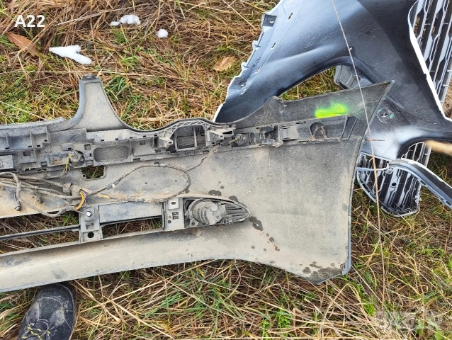 Предна броня БМВ е65 7 серия 2003-2006 преди фейслифт, снимка 2 - Части - 53257539