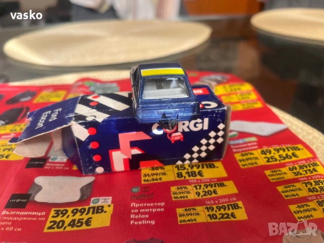 Форд Ескорт-английски,стар,перфектен, снимка 4 - Колекции - 53533683