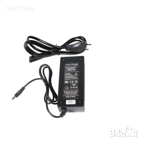 Зарядно 42V 2A 5.5x2.1 (DC5521) за електрически велосипеди OUXI V8 Mini, QM-Wheel V20 Mini и други