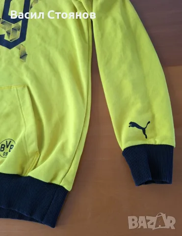 Боруся Дортмунд/Borussia Dortmund 2016-17 Puma Hooded Sweat Top - размер L, снимка 6 - Фен артикули - 55261894