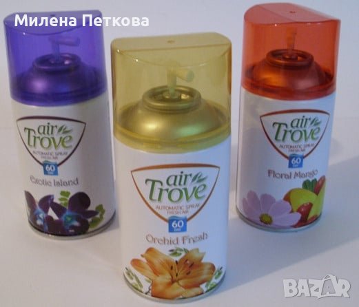 250 мл. Пълнител Air Trove за ароматизатор,за освежаване на въздуха в дома, офиса, стаята