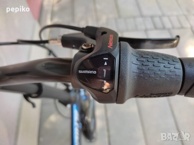 Продавам колела внос от Германия ТРОЙНО СГЪВАЕМ АЛУМИНИЕВ ВЕЛОСИПЕД COMFORT NEXUS TOUR 20 ЦОЛА 13кг., снимка 12 - Велосипеди - 34092678