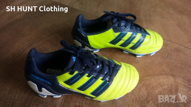 Adidas PREDATOR Kids Leather Football Boots Размер EUR 31 детски бутонки естествена кожа 139-14-S, снимка 2 - Футбол - 52227430