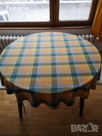 Покривка за кръгла масс, снимка 5 - Покривки за маси - 53161120