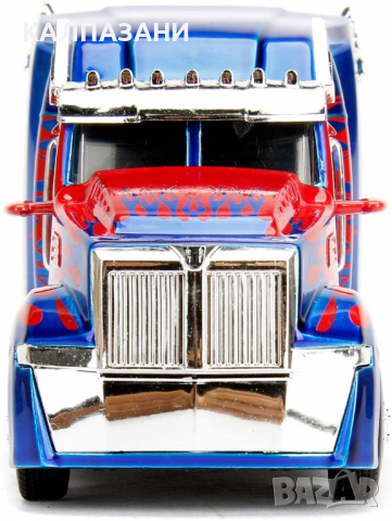Метален камион Transformers T5 Optimus Prime 1:32 Jada Toys 253112002, снимка 5 - Коли, камиони, мотори, писти - 36125205
