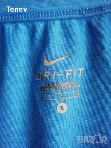 Nike Dry-Fit оригинална дамска спортна фланелка тениска размер L, снимка 4 - Тениски - 38830033