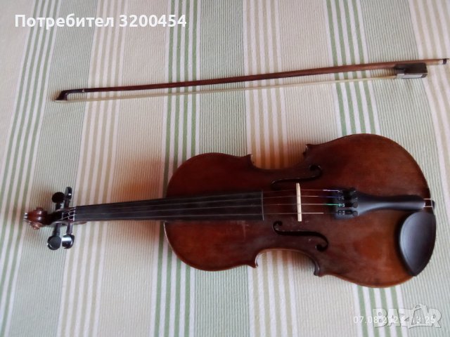 Старинна цигулка с лък, снимка 8 - Други - 41785039