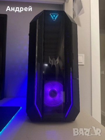 Acer Predator Геймърски компютър RTX/i5/SSD +Монитор 4к, снимка 8 - Геймърски - 53610679