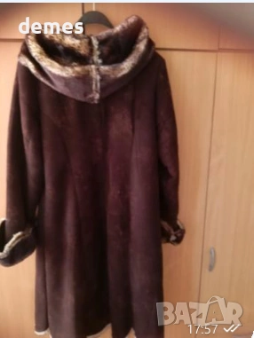 Дамско кожено палто , размер М, снимка 2 - Палта, манта - 53143834