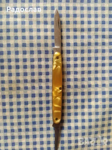 старо малко ножче Solingen , снимка 4 - Ножове - 49958072