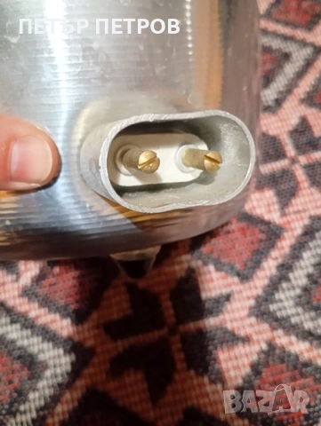 Стар Ел. Чайник, снимка 3 - Антикварни и старинни предмети - 53802410