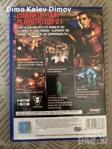Red Faction 2 PS2. Като Нова!, снимка 2 - Игри за PlayStation - 51237478