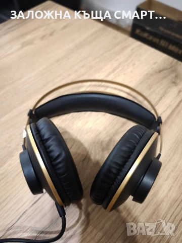 слушалки с кабел 3,5мм жак AKG K92, снимка 3 - Слушалки и портативни колонки - 53646637