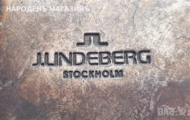 J.LINDEBERG - ШВЕДСКИ кожен колан с катарама тока естествена кожа, снимка 5 - Други ценни предмети - 49546852