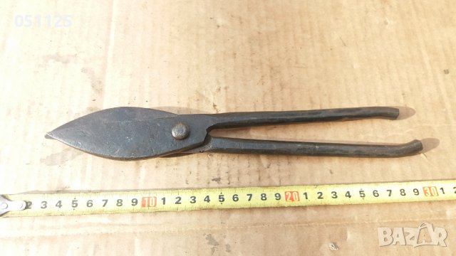 стоманизирана ножица за рязане на ламарина , снимка 2 - Антикварни и старинни предмети - 39146717