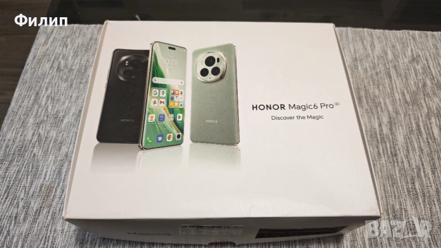 Перфектен Honor Magic 6 Pro, оригинални зарядно 100W, кейс, протектор, снимка 3 - Други - 53538532