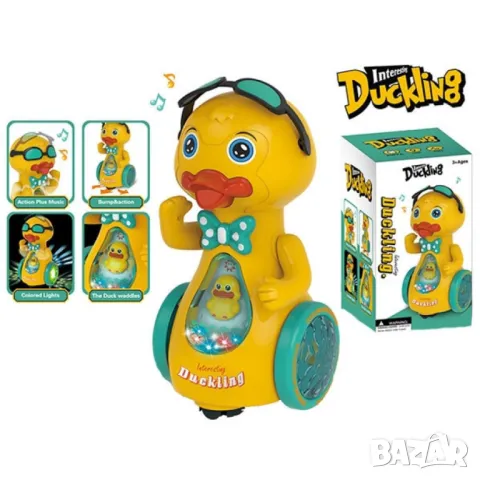 Интерактивна играчка Water Duck,която танцува и пее, снимка 1 - Музикални играчки - 48721973