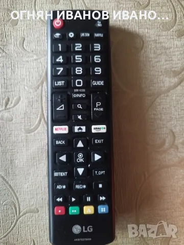 LG AKB75375608 оригинално дистанционно , снимка 1