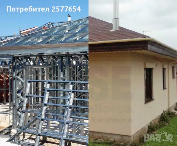 КРЕДИТ - Бунгала, Сглобяеми къщи, Преместваеми къщи 144.60м2 + 2бр WC , снимка 8 - Строителни материали - 44209721