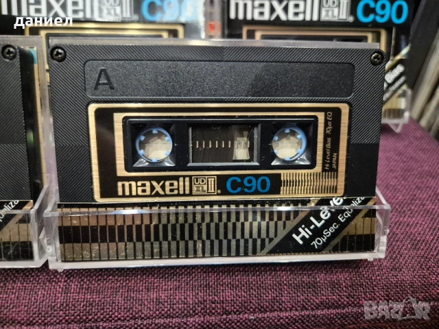 Качествени аудио касети MAXELL UDXLII C60/90 - TYPE II - хромна лента (по-дъртите златни) + подарък, снимка 4 - Аудио касети - 53400912