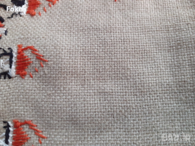 Каре бродерия шевица фолклор, снимка 4 - Антикварни и старинни предмети - 53413123