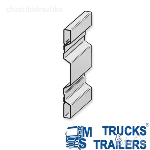 Метален капак / каната за каросерия - 6305x400x2