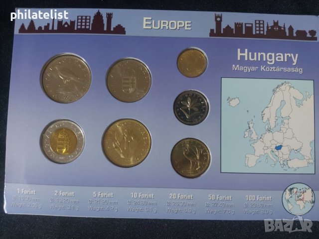 Унгария 1996-2006 - комплектен сет от 7 монети, снимка 2 - Нумизматика и бонистика - 44482895