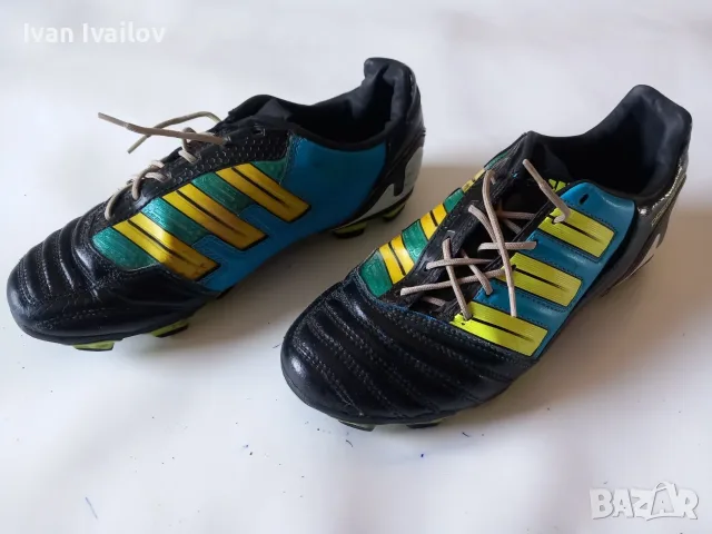 Оригинални бутонки adidas adipower Predator TRX FG – Размер 36 ⅔ (стелка 23 см), снимка 3 - Детски маратонки - 56007157