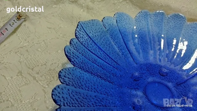 ретро кристална фруктиера , снимка 5 - Антикварни и старинни предмети - 48828449