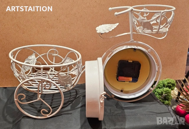 Велосипед със два часовника, втора употреба , снимка 4 - Стенни часовници - 53737985