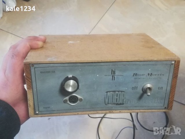Qadro 832. Rose - Morris. Vintage. Квадрофоничен делител за два усилвателя, снимка 3 - Ресийвъри, усилватели, смесителни пултове - 39404186
