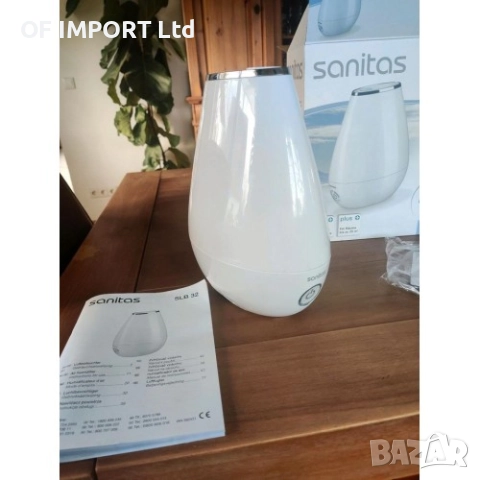 Овлажнител и Освежител за Въздух SANITAS, снимка 3 - Овлажнители и пречистватели за въздух - 52319412