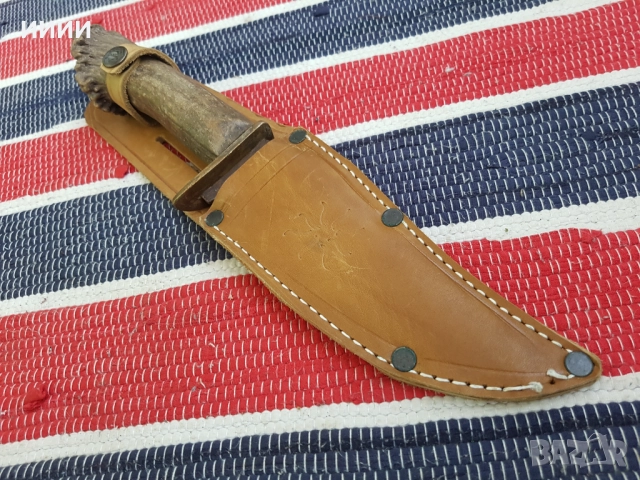 Ятагановиден хайдушки нож, снимка 5 - Антикварни и старинни предмети - 52829353