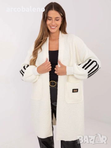 Дамска жилетка от букле с джобове, 4цвята , снимка 12 - Жилетки - 52028469