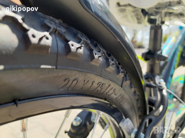 CROSS Велосипед 20" Ultra Kiddy черен, снимка 10 - Велосипеди - 53773223