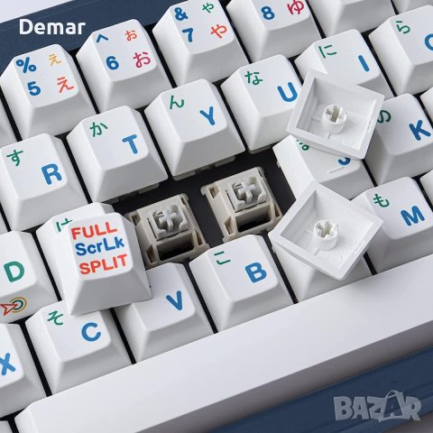 JakeTsai PBT клавишни капачки, 140 клавиша , снимка 6 - Клавиатури и мишки - 41553041