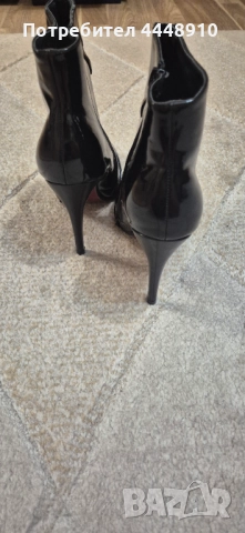 Продавам елегантни дамски черни боти, снимка 2 - Дамски боти - 52354994