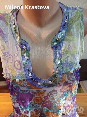 плажна рокля S/M, снимка 2 - Рокли - 53868210