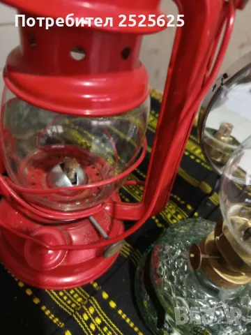 Газени фенер и лампа, снимка 2 - Декорация за дома - 49780082